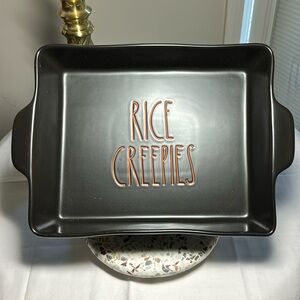 COPY - Rae Dunn Rice Creepies baking dish